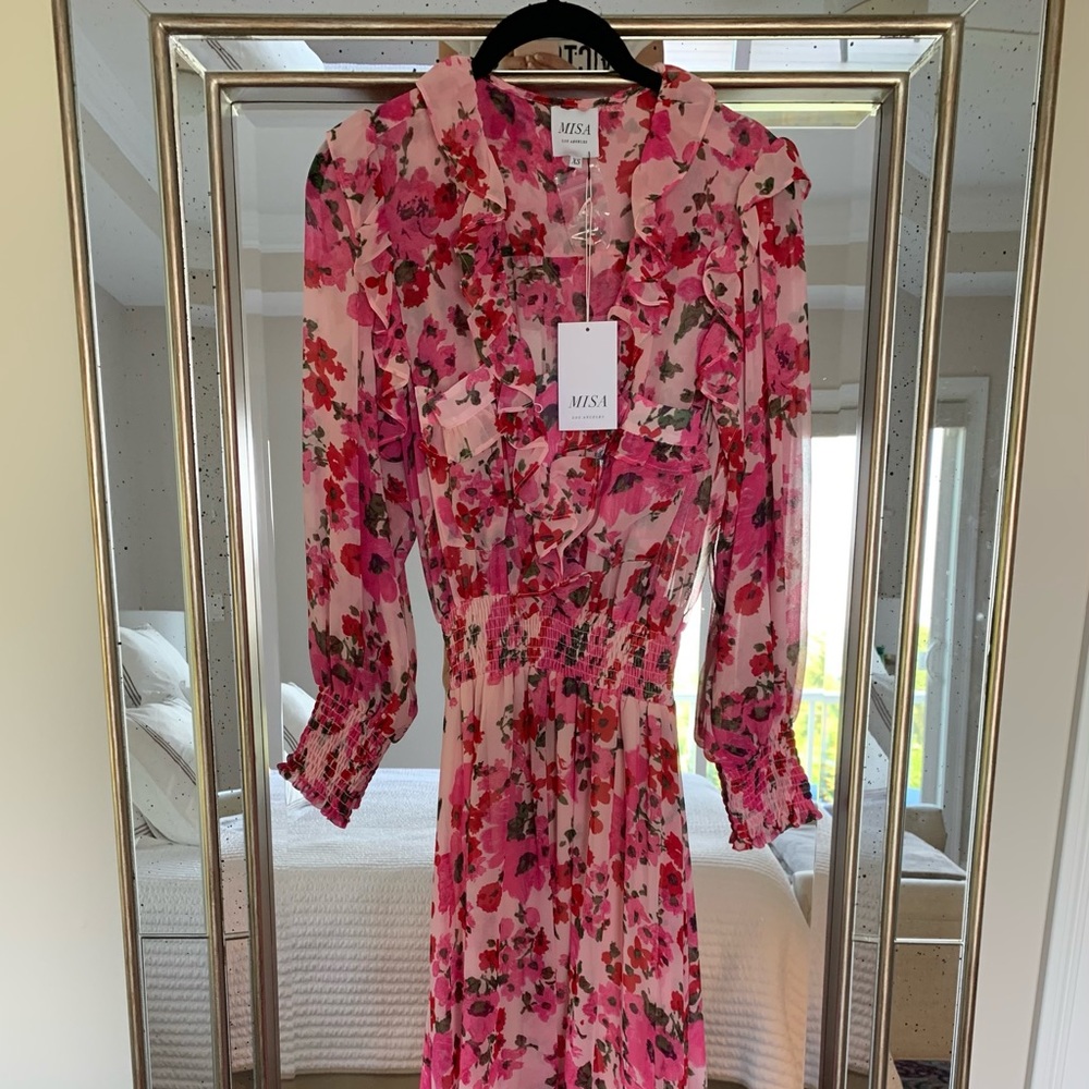 Misa Los Angeles Samantha Floral Dress.